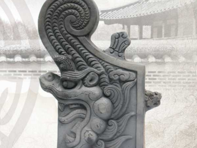 仿古青瓦 烧制底瓦 板瓦烧结瓦片屋顶 古建筑装饰